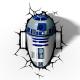 Foto do produto Abajur Star Wars - 3D (R2-D2)