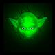 Foto do produto Abajur Star Wars - 3D (Yoda)