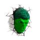 Foto do produto Abajur Super Herói  3D (Cara do Hulk)