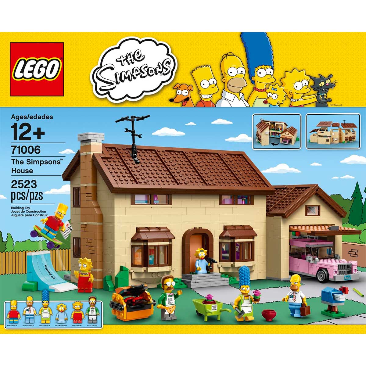 lego simpsons casa